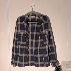 Mondaysuck. Zipper Flannel